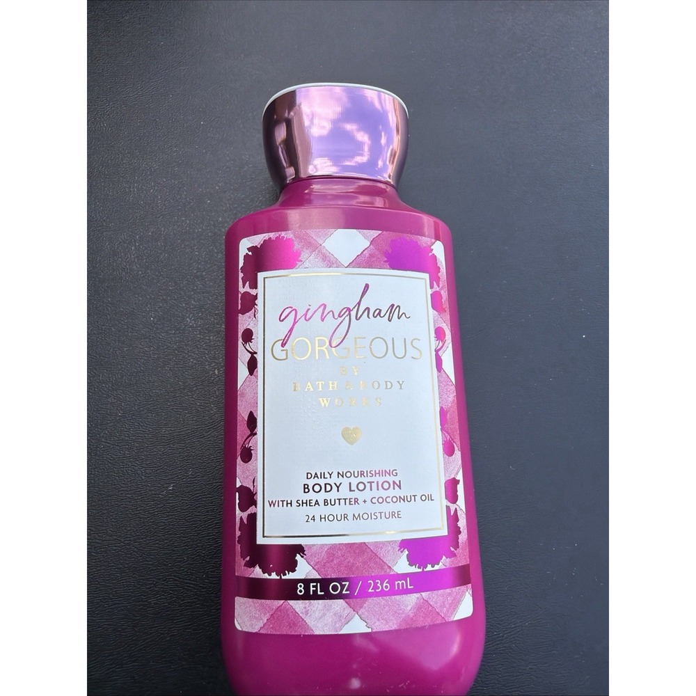 Bath & Body Works Gingham Gorgeous Daily Nourishing Body Lotion 8 fl oz New NIB